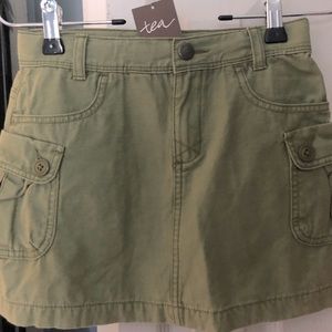 NWT Tea Collection Cargo Skirt